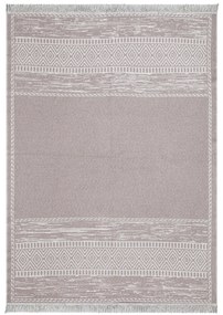 Килим (60 x 100) 23003A - Бяло, Бежово Бяло
Бежово