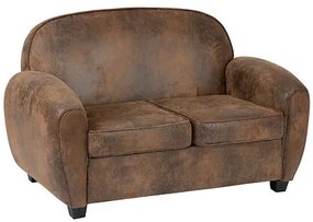 Двуместен диван atmosphera Stanis Vintage, Кафяв