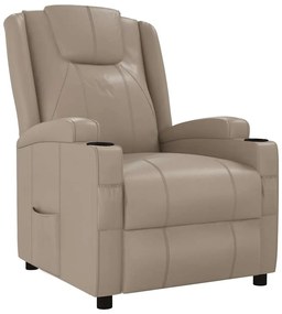 340965 vidaXL Наклоняем стол, капучино, изкуствена кожа