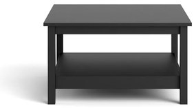 Черна маса за кафе 81x81 cm Madrid - Tvilum