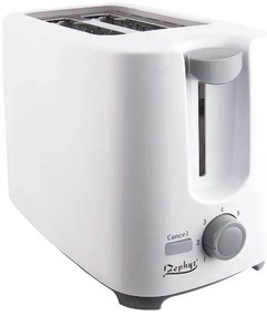 Тостер за хляб ZEPHYR ZP 1440 W, 700W, За 2 филийки, 7 степени на запичане, Бял