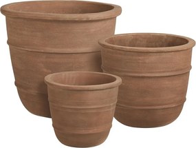 Теракотени комплект саксии 3 бр. ø 48 cm Kragholm – House Nordic