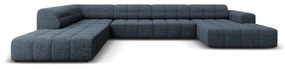 Син ъглов диван (ляв ъгъл/"U") Chicago - Cosmopolitan Design
