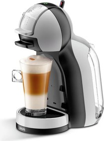 Еспресо машина Krups KP123B10 NDG MINI ME, 1500W, 15 bar, 0.8 л, Работа с NESCAFÉ® Dolce Gusto® капсули, XL функция, ECO, Сив