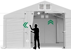 Шатра 3x6x2m Comfort PVC 560g  Summer