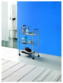 Мобилна стойка с 3 рафта Lugano - Metaltex