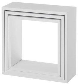 Бели рафтове в комплект от 3 броя - Casa Selección