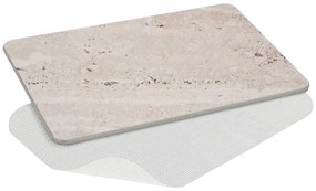 Светлокафяв килим за баня от диатомична глина 39x60 cm Puna – Wenko