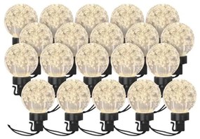 LED Екстериорни декоративни лампички 20xLED/12,6 м IP44 топло бял