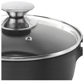 Алуминиев съд със стъклен капак, ø 28 cm Grande - Orion