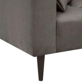 Триместен диван atmosphera Indra, 221x90x75 cm - Сив