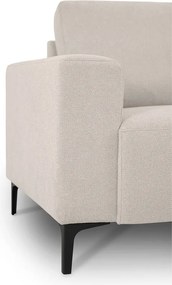 Бежов шенилов ъглов диван (десен ъгъл) Fabian – Scandic