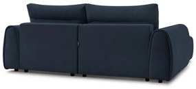 Тъмносин ъглов диван Aden – Bobochic Paris