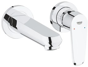 GROHE 19573002 - Смесител за умивалник за монтаж в два отвора EURODISC COSMOPOLITAN, 11 x 17 см, хром