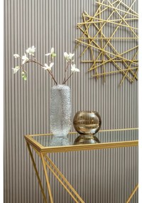 Конзолна маса със стъклен плот в златисто 40x120 cm Farran - Premier Housewares