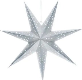 Solight 1V294 - LED коледна украса 20xLED/2xAA топла бяла сребърна звезда