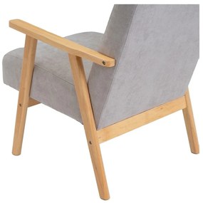 Сиво шенилово кресло Vintage – Casa Selección