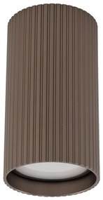 Точково осветително тяло TUNE S 1xGU10/10W/230V 10 cm кафяво