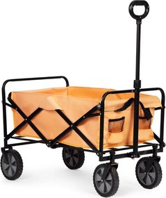 Сгъваема транспортна количка 100 кг – градинска и плажна количка на колела