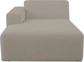 Светлокафяв модулен диван от букле (ляв ъгъл) Roxy – Scandic