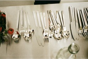 Прибори за хранене 16 бр. от неръждаема стомана в сребрист цвят Grand Cru – Rosendahl