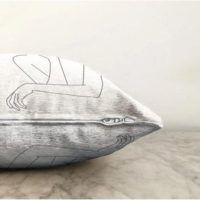 Калъфка за възглавница с памучна смес Pose, 55 x 55 cm - Minimalist Cushion Covers