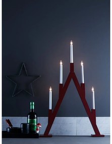 Червена коледна светлинна украса Bjurfors – Markslöjd