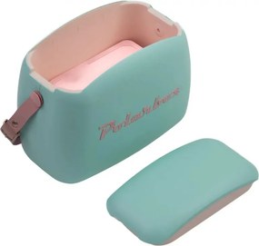 Хладилна чанта Polarbox Pop, 6 литра, Включени 2 кутии за обяд, Запазва студено до 24 часа, Син/Розов
