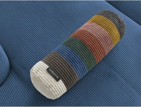 Син ъглов диван от рипсено кадифе Belair – Bobochic Paris