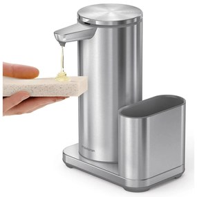 Метална стойка за течен сапун и гъба - simplehuman