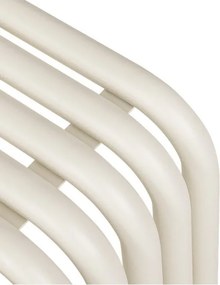 Бежова градинска пейка метална Nokk – noo.ma