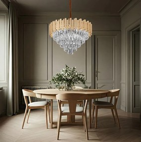 Пендел Cristal G052-CP 60CM GOLD GOLD