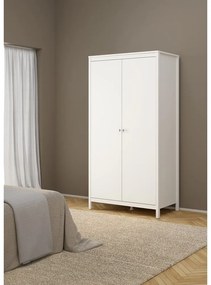 Бял гардероб 102x199 cm Madrid – Tvilum