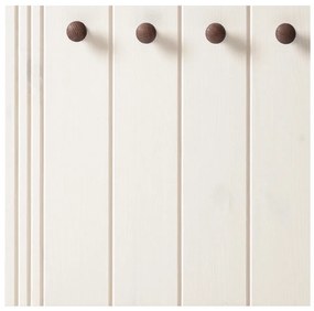 Бял комплект за коридор от масивен бор 60x120x25 cm Anita – Støraa