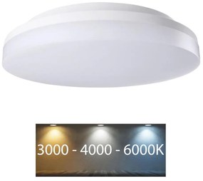 Rabalux - LED плафон за баня LED/24W/230V IP54 3000K/4000K/6000K