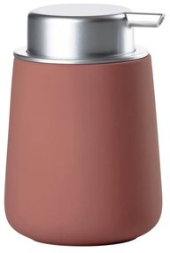 Светлочервен порцеланов диспенсер за сапун 250 ml Nova – Zone