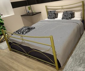 Легло Pier-110x190-Gold-Με ποδαρικό