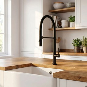 Смесител за кухня Rea Viera Black