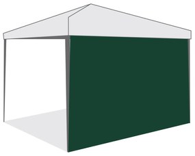 Страница за шатра Tent Pro 3х3, зелена