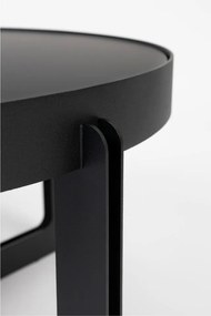 Черна кръгла масичка за кафе Centre – Zuiver