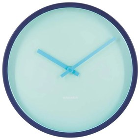 Стенен часовник ø 30 cm Aqua - Remember