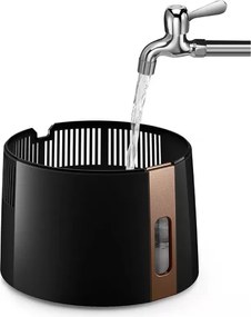 Овлажнител за въздух Philips HU3918/10, До 45 м2, 300 мл/ч, 3 л, 3 степени, Nanocloud, LED дисплей, Нощен режим, Черен