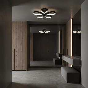 Плафон LHJ075-C BLACK/WHITE LED