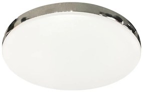 LED таванно осветително тяло MAYA LED/10W/230V Ø 26 см лъскав хром