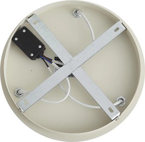 Модерен вграден спот бежов 3 светлини IP44 - Ducha