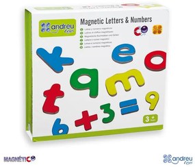 Andreu Toys - Магнитни букви и цифри