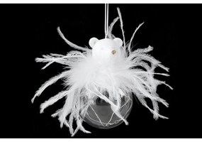 Стъклен LED коледен орнамент - Ego Dekor