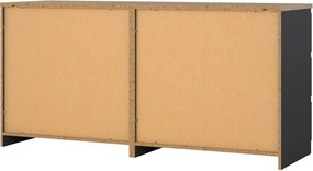 Тъмносив скрин 154x76x50 cm Naia – Tvilum