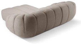 Бежов ъглов диван (десен ъгъл) Diana – Micadoni