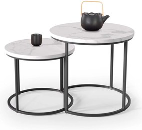 Комплект странични холни маси Ergo-Leuko Marmaro